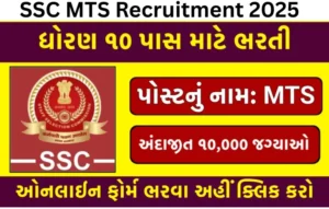 SSC MTS / Havaldar Recruitment 2025 SSC | 10 પાસ માટે સરકારી નોકરી | Gujarati Full Info