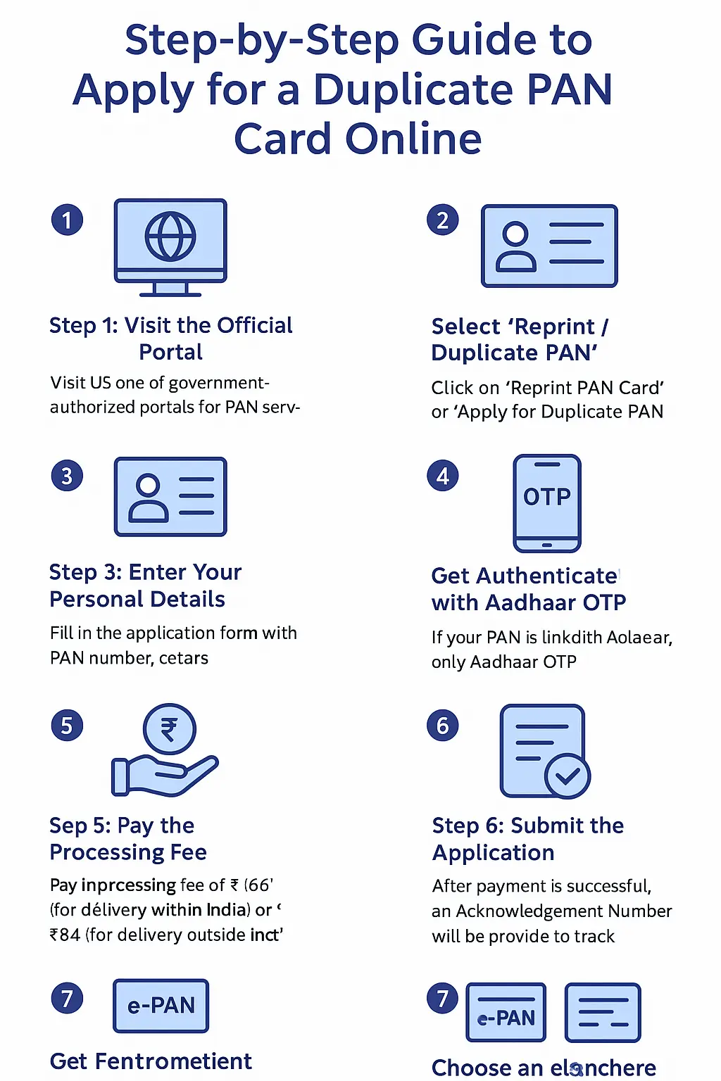 Duplicate PAN Card Online 2025