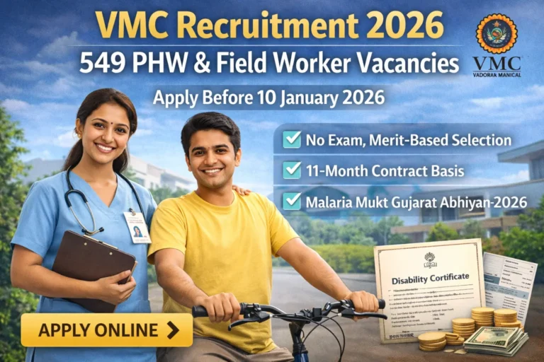 VMC Recruitment 2026