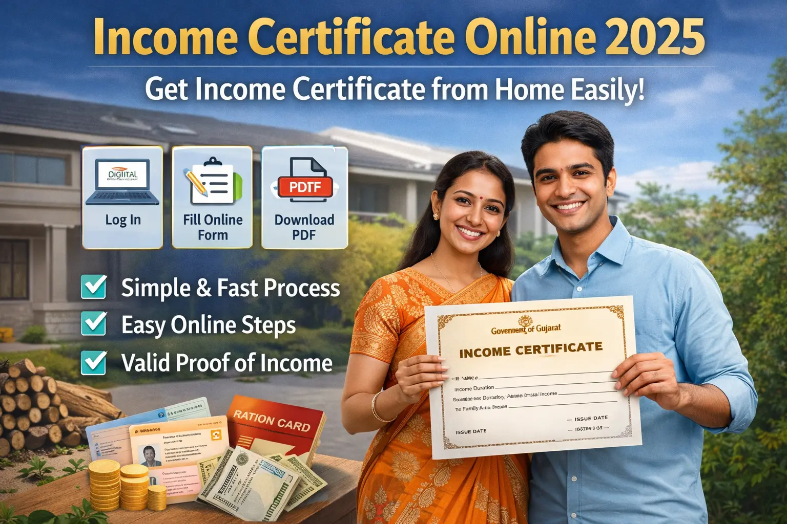 Income Certificate Online 2026