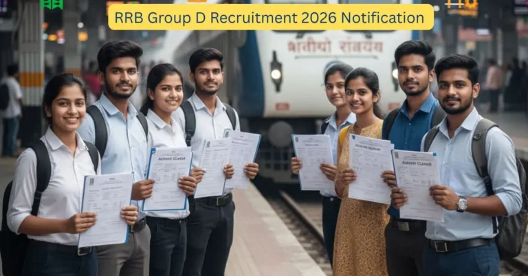 RRB Group D Recruitment 2026 Notification