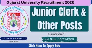 Gujarat University Recruitment 2026