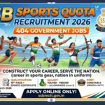 SSB Sports Quota Recruitment 2026