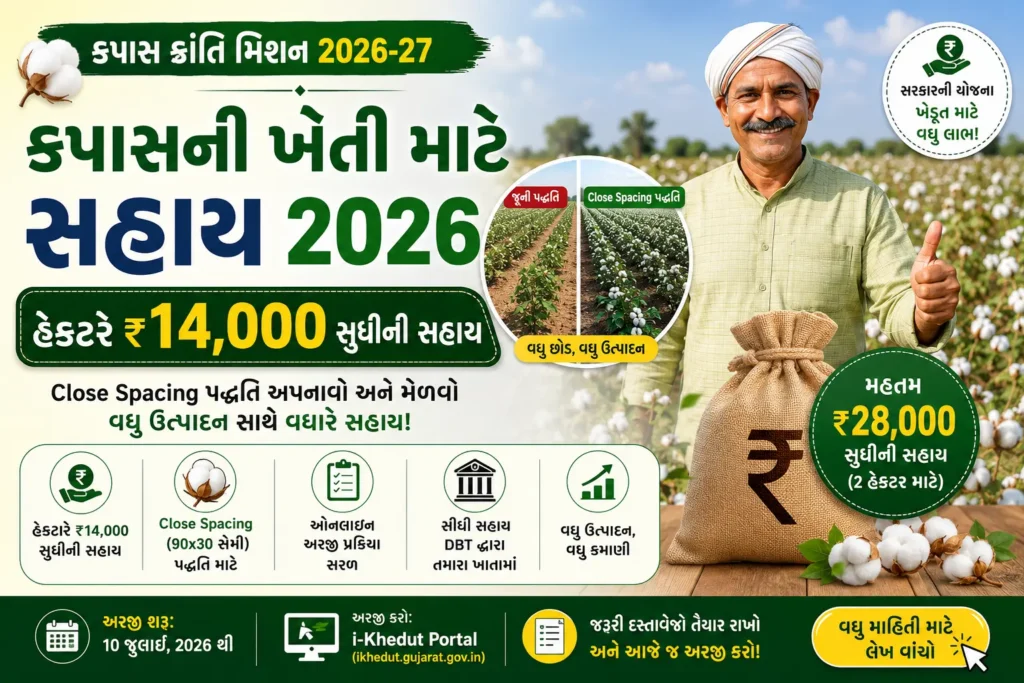 kapas sahay yojana 2026