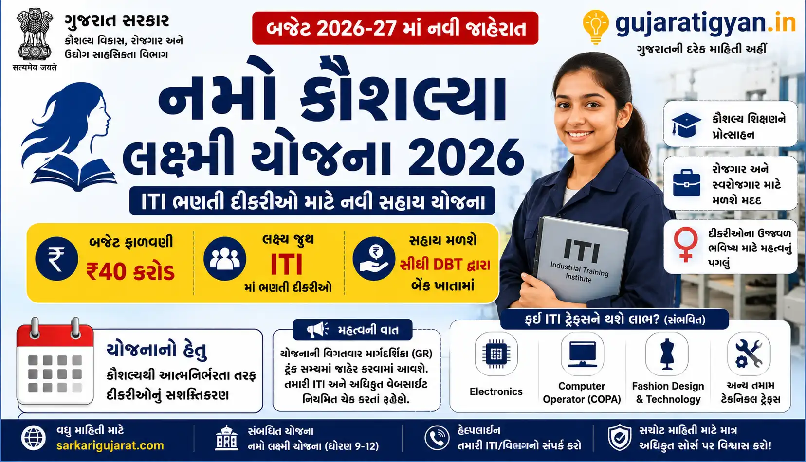 Namo Kaushalya Lakshmi Yojana 2026