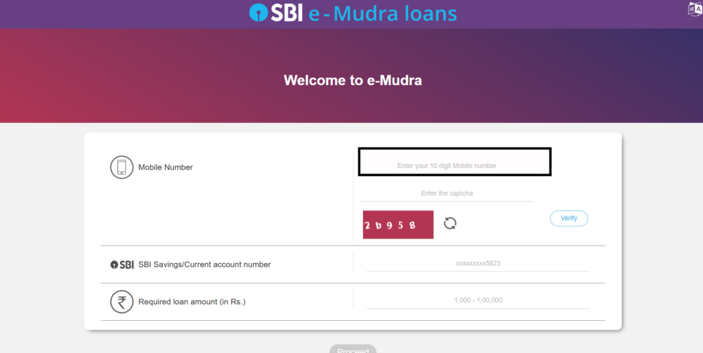SBI Mudra Loan Online Apply Gujarati